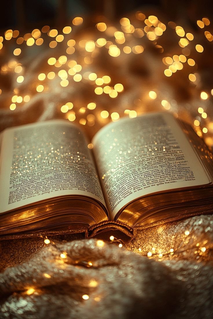 Fairy Light Reading_ Book Magic & Literary Atmosphere Dreams